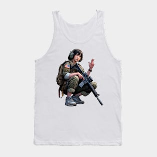 Tactical Girl Tank Top